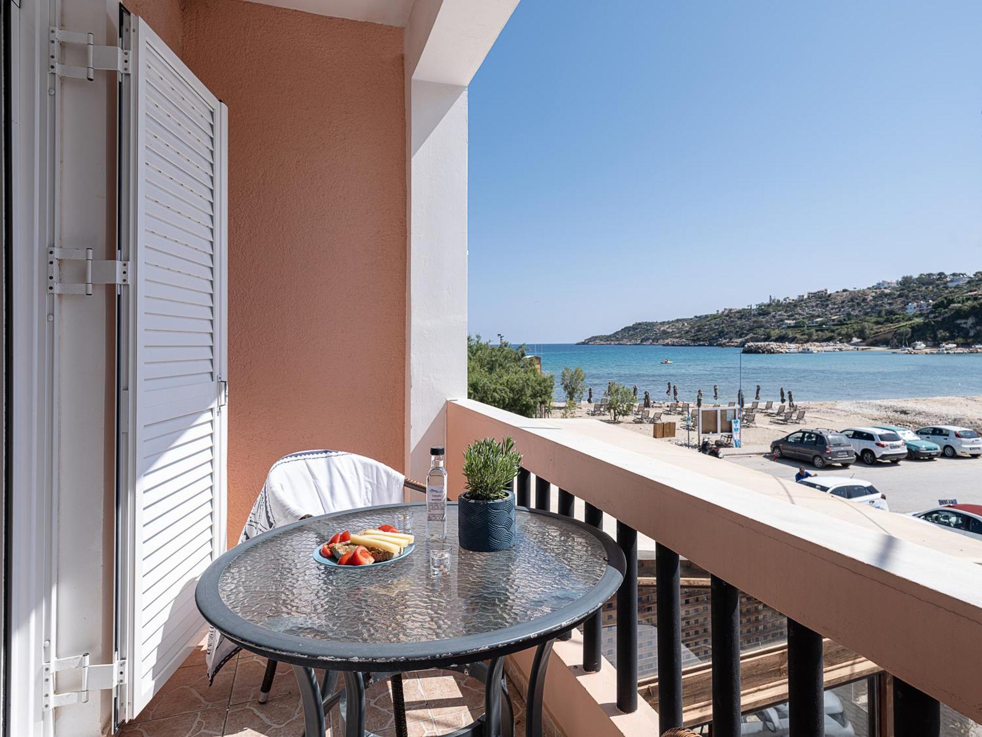 Elena Seafront Luxury Apartments Almirida Esterno foto