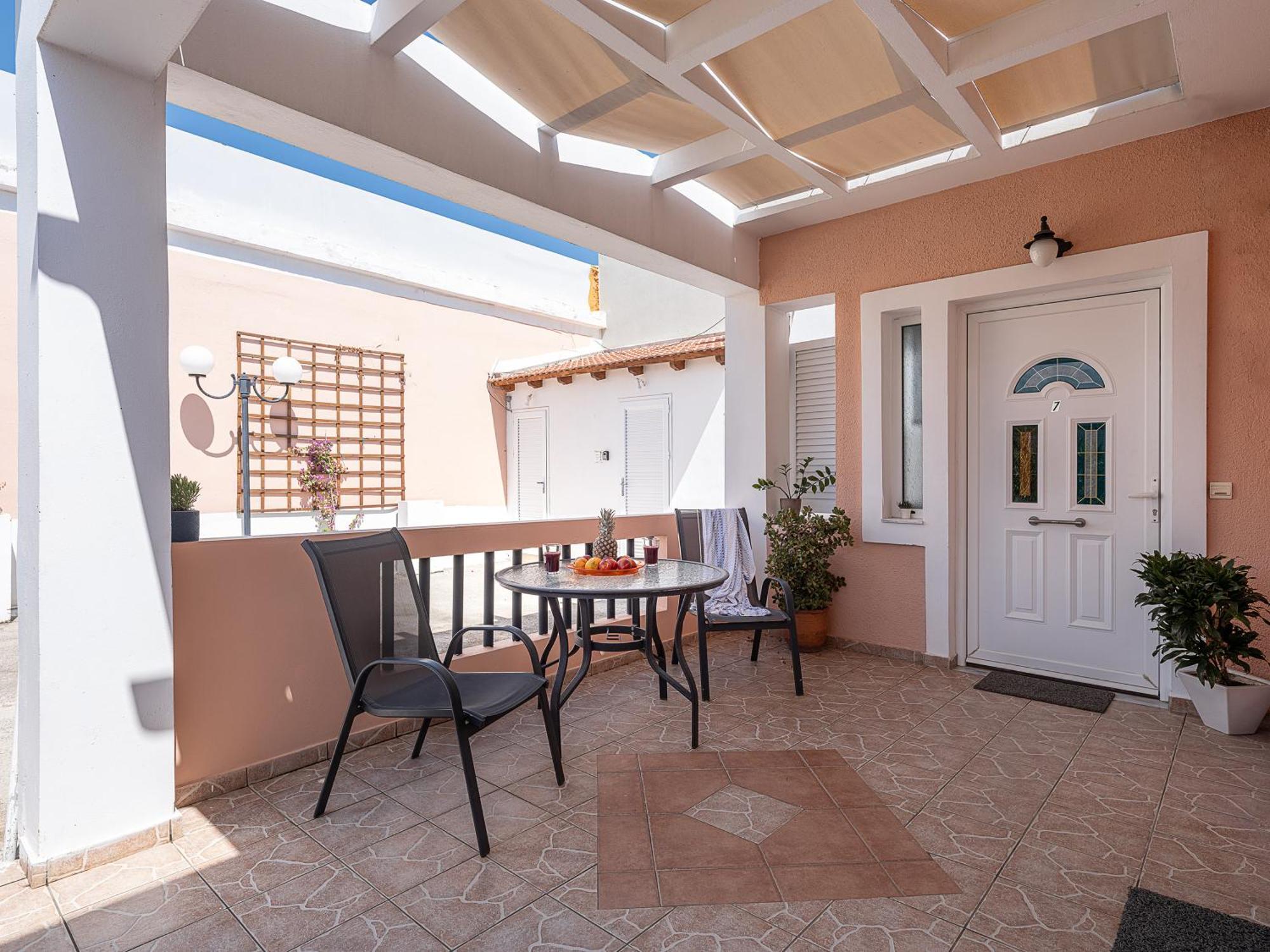 Elena Seafront Luxury Apartments Almirida Esterno foto