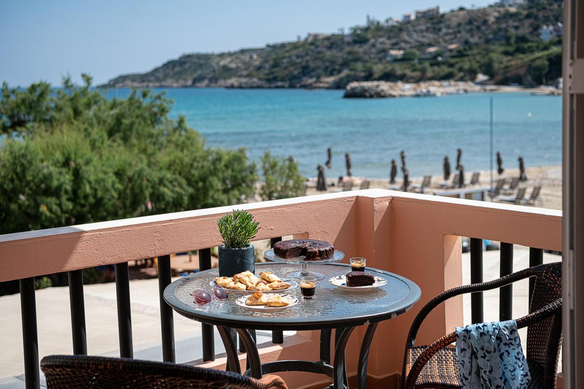 Elena Seafront Luxury Apartments Almirida Esterno foto